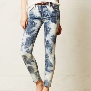 Mother Looker Ankle Fray Jeans Size 26